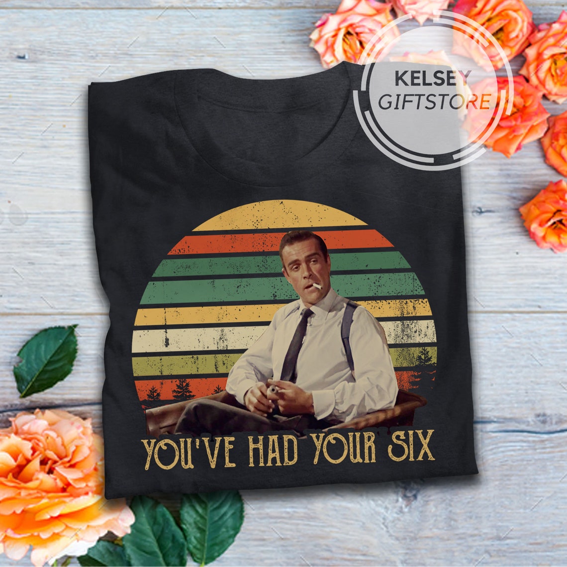 You've Had Your Six Vintage T Shirt T Shirt Dr No | Etsy