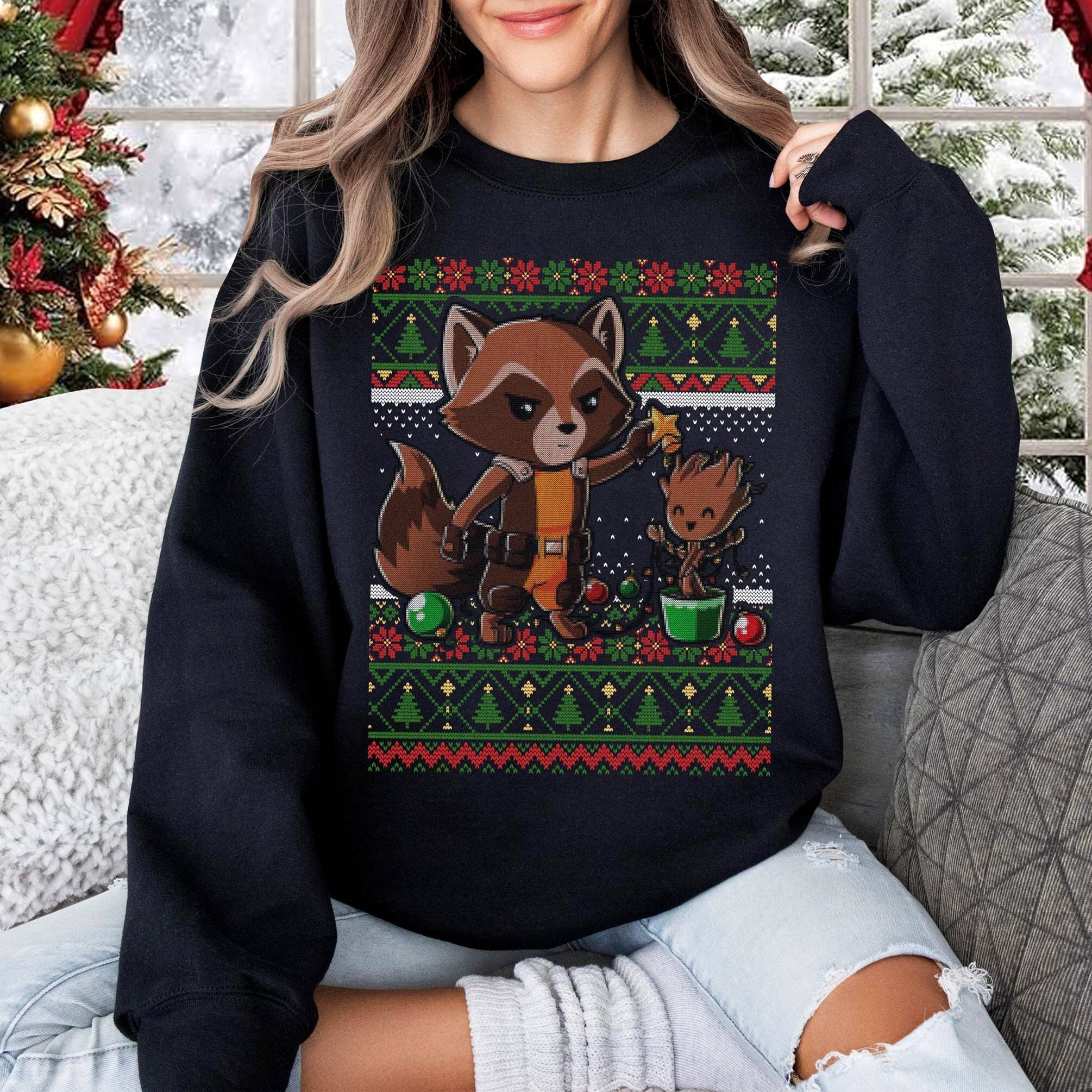 Groot ugly clearance christmas sweater