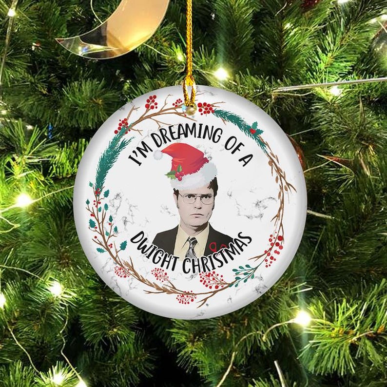 The Office Ornament, Dwight Schrute Santa Claus Ornament, the Office