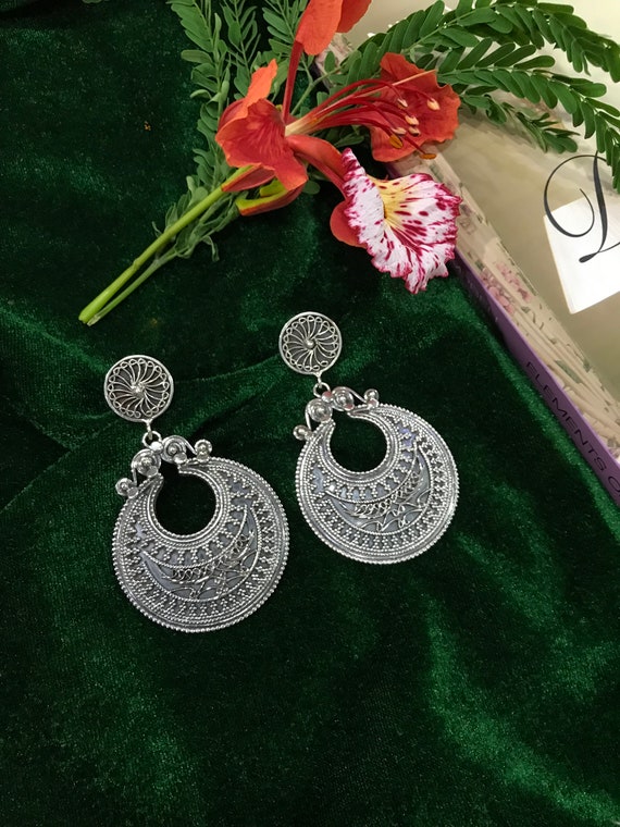 Buy Black Earrings for Women by Crunchy Fashion Online | Ajio.com