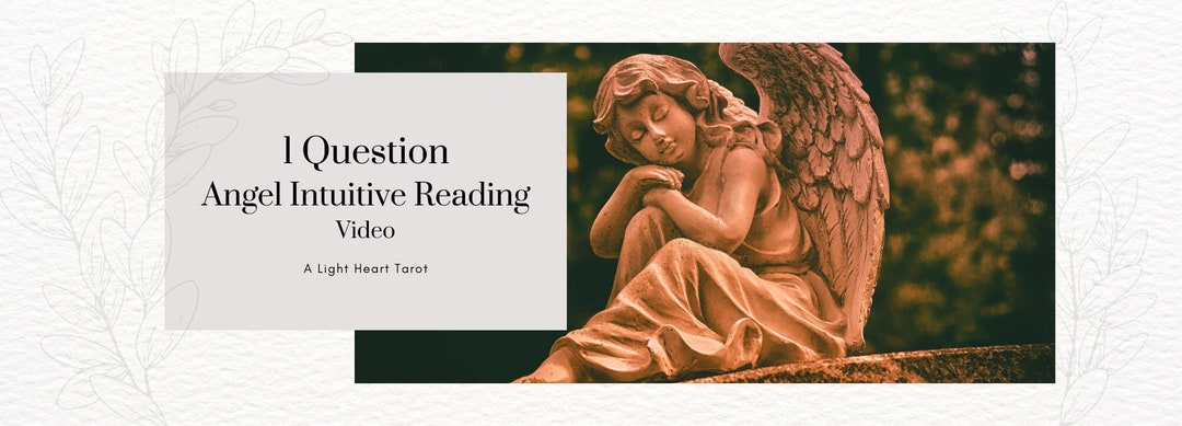 Angel Message Video Reading | 1 Question | Guidance From Your Angels - Etsy