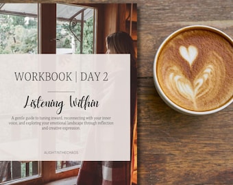 Self-Reflection Digital Journal: Listening Within Workbook (PDF)
