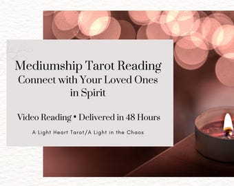 Mediumship Tarot Reading | Psychic Medium Messages from Loved Ones in Spirit | Video Reading