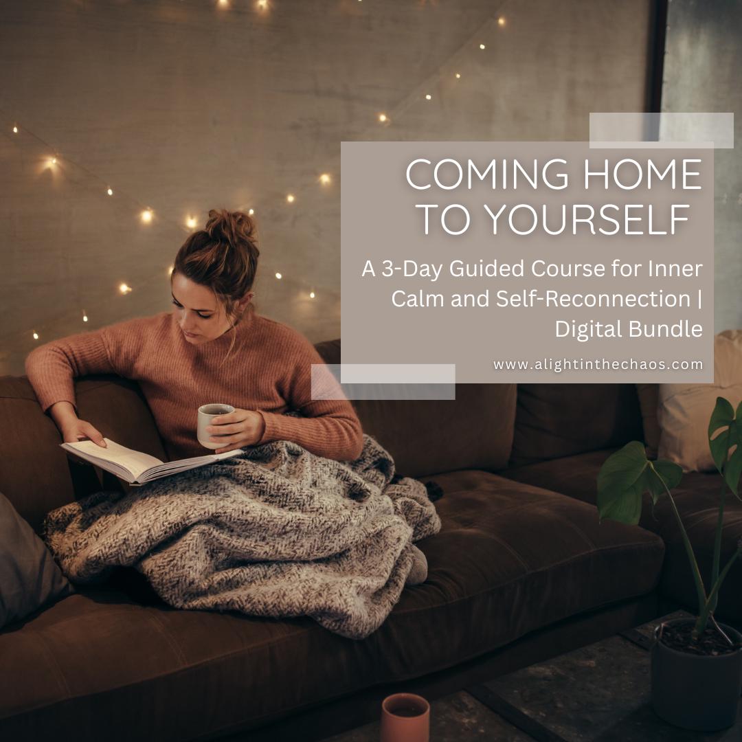 3-Day Guided Course: Inner Calm & Self-Reconnection (Digital Bundle)