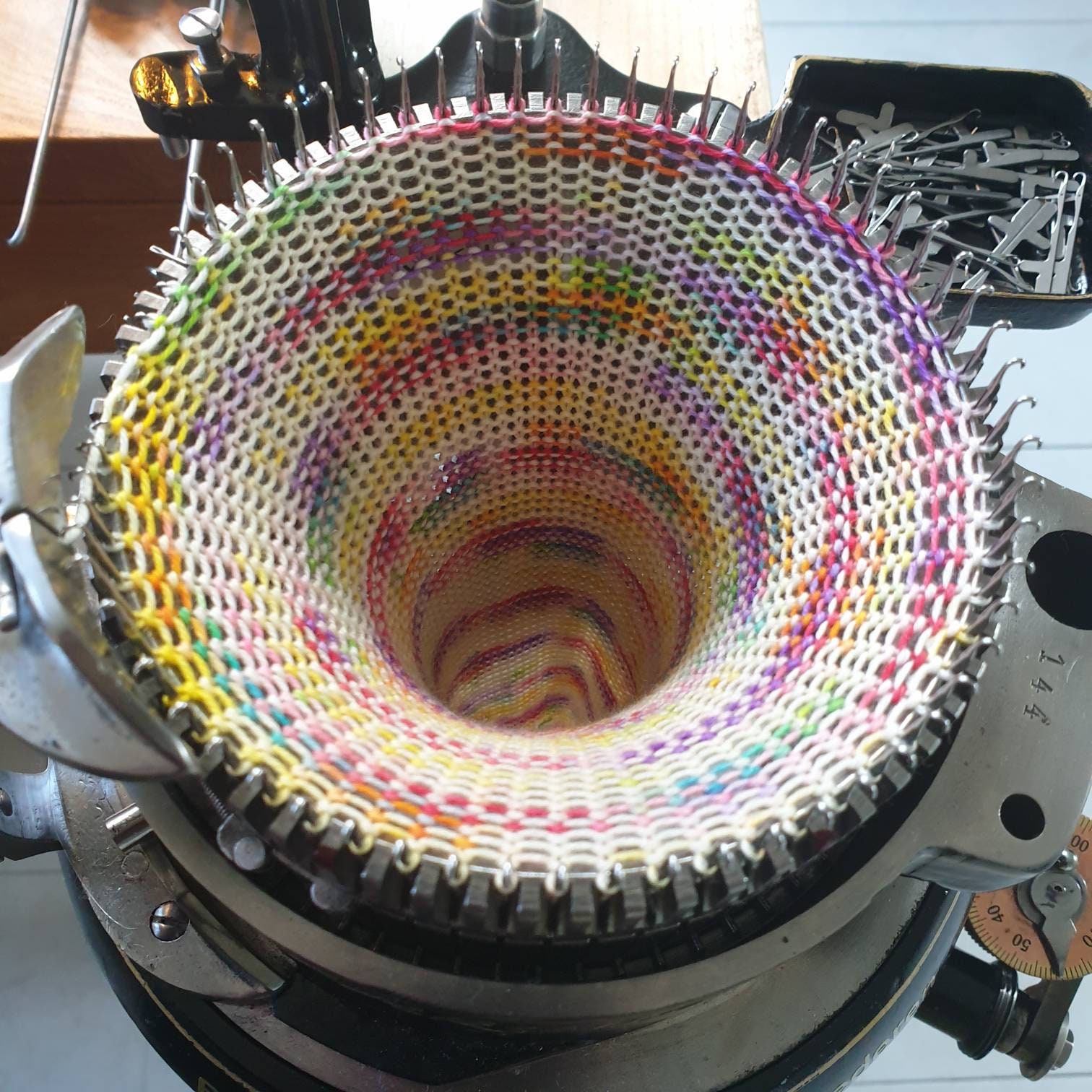 Sock Knitting Machine for sale compared to CraigsList Only 4 left at 60