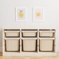 Striped Trofast Bin Decals, Yellow Storage Box Stickers, Nursery Decor, Playroom Trofast Tub Stickers, Nursery Storage Decals, Kids Room product logo