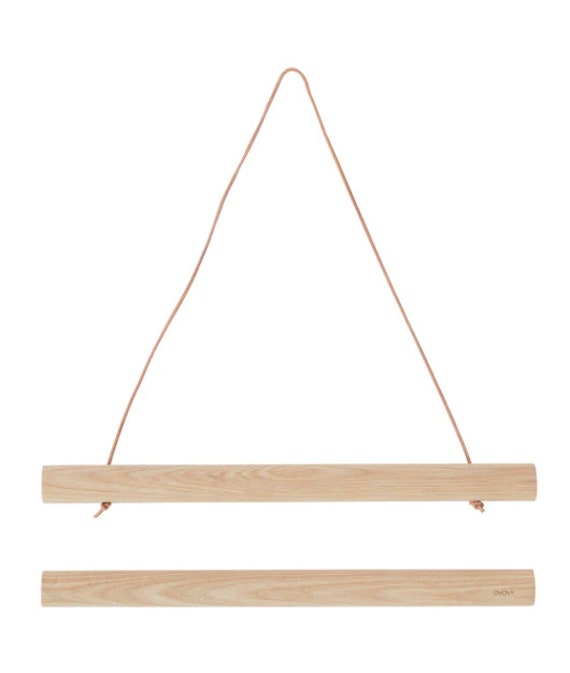 Wooden Poster Hanger Small Portrait A3 Poster Hanger Etsy Australia