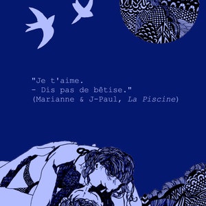 Print / Carte postale La Piscine
