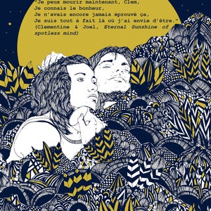 Print / Carte postale Eternal Sunshine of the spotless mind