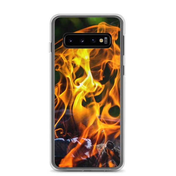 Coque de protection Samsung / feu et flammes / Etui pour Samsung, Galaxy S10, Galaxy S20