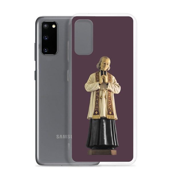 Samsung protective case / Saint Curé d'Ars / Case for Samsung, Galaxy S10, Galaxy S20