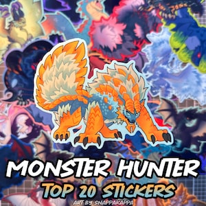 MONSTER HUNTER: Top 20 Sticker