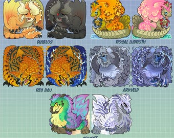 モンスターハンター：アクリルチャーム第8弾