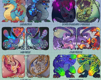 モンスターハンター：アクリルチャーム第5弾
