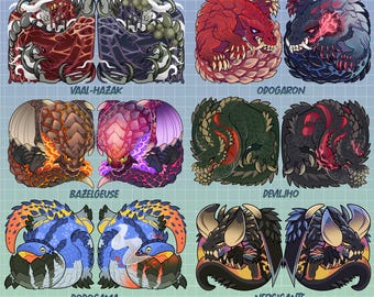 モンスターハンター：アクリルチャーム第3弾