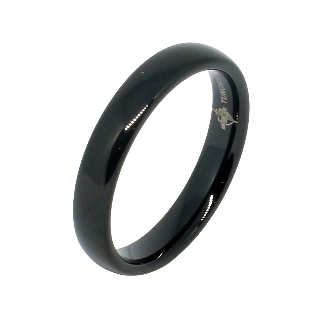 Tungsten Ring, Black Tungsten Ring, Tungsten, Tungsten Band, Tungsten
