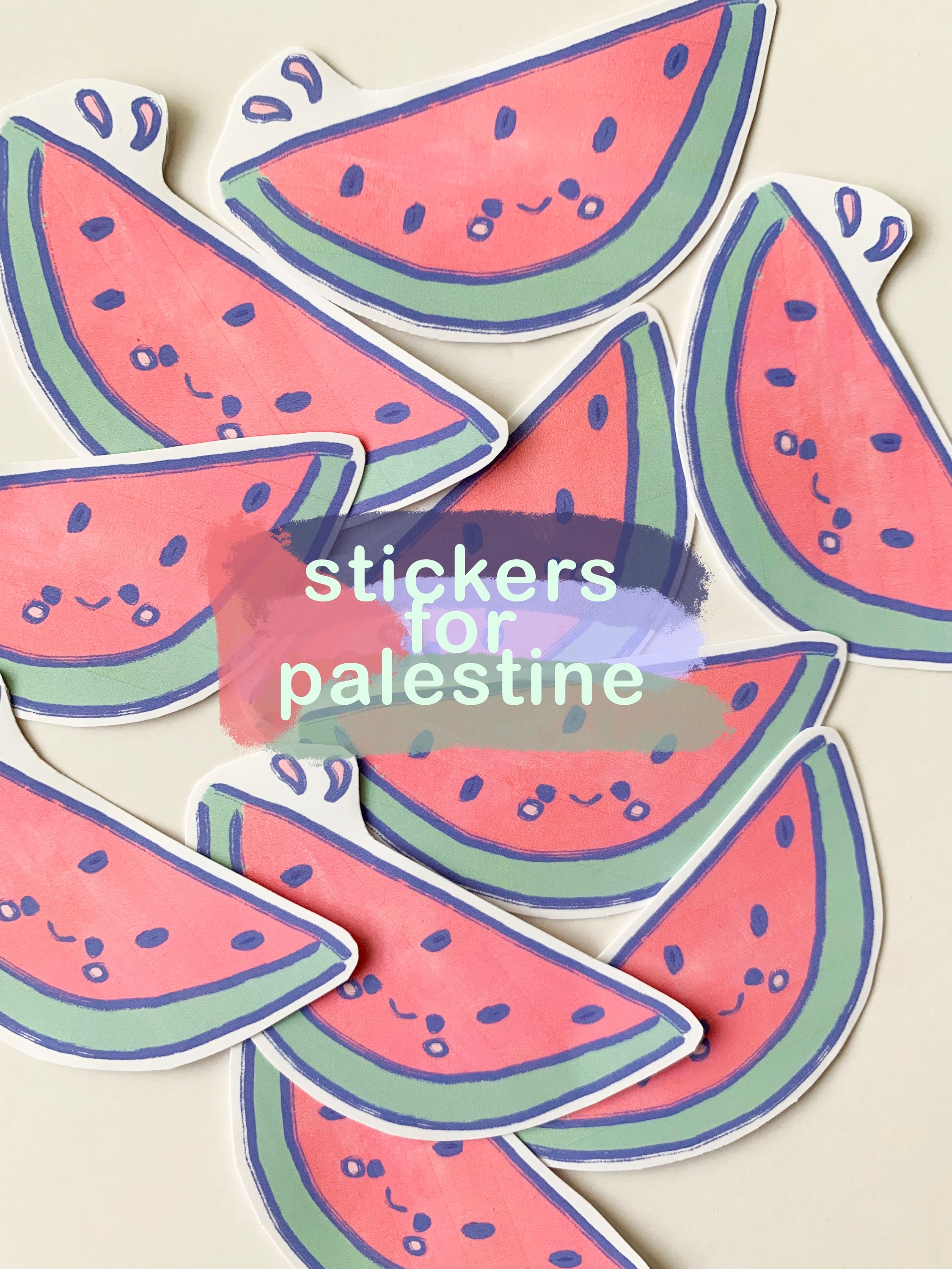 Palestine Watermelon - Sticker – Native Threads