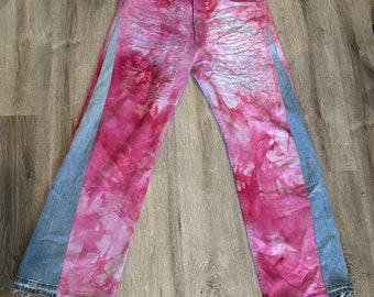 vintage upcycled Levi’s denim jeans 501
