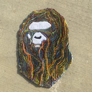 Coogie Styled Bape Head Rug