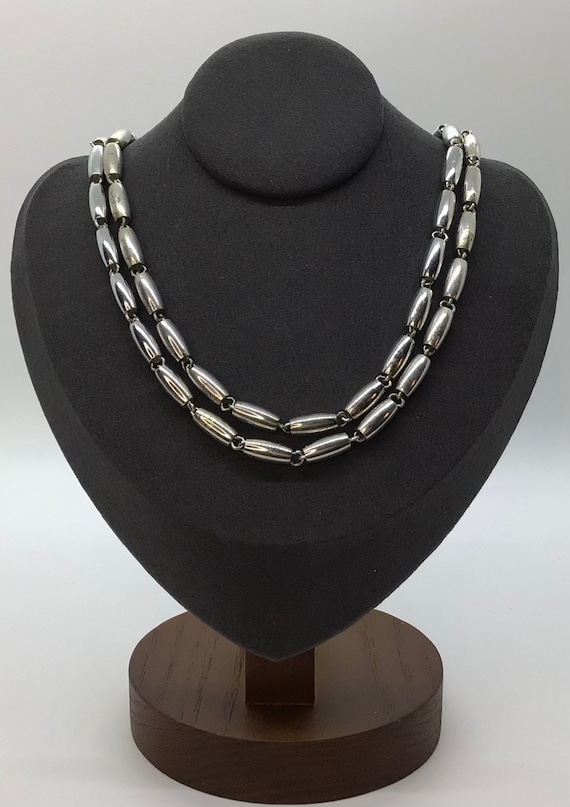 vintage brushed silver Gem