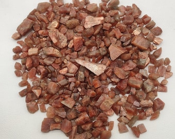1 KG Wholesale Sunstone Rough Natural Golden Flashy Sunstone Slice Sunstone Chips Sliced Stone Healing Mineral Gemstone for Jewelry MV58