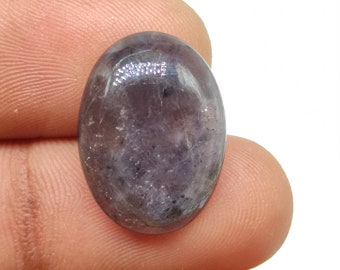 Iolite with sunstone cabochon 15ct Oval small size designer iolite with sunstone healing stone smooth polished gemstone For jewelry M3823