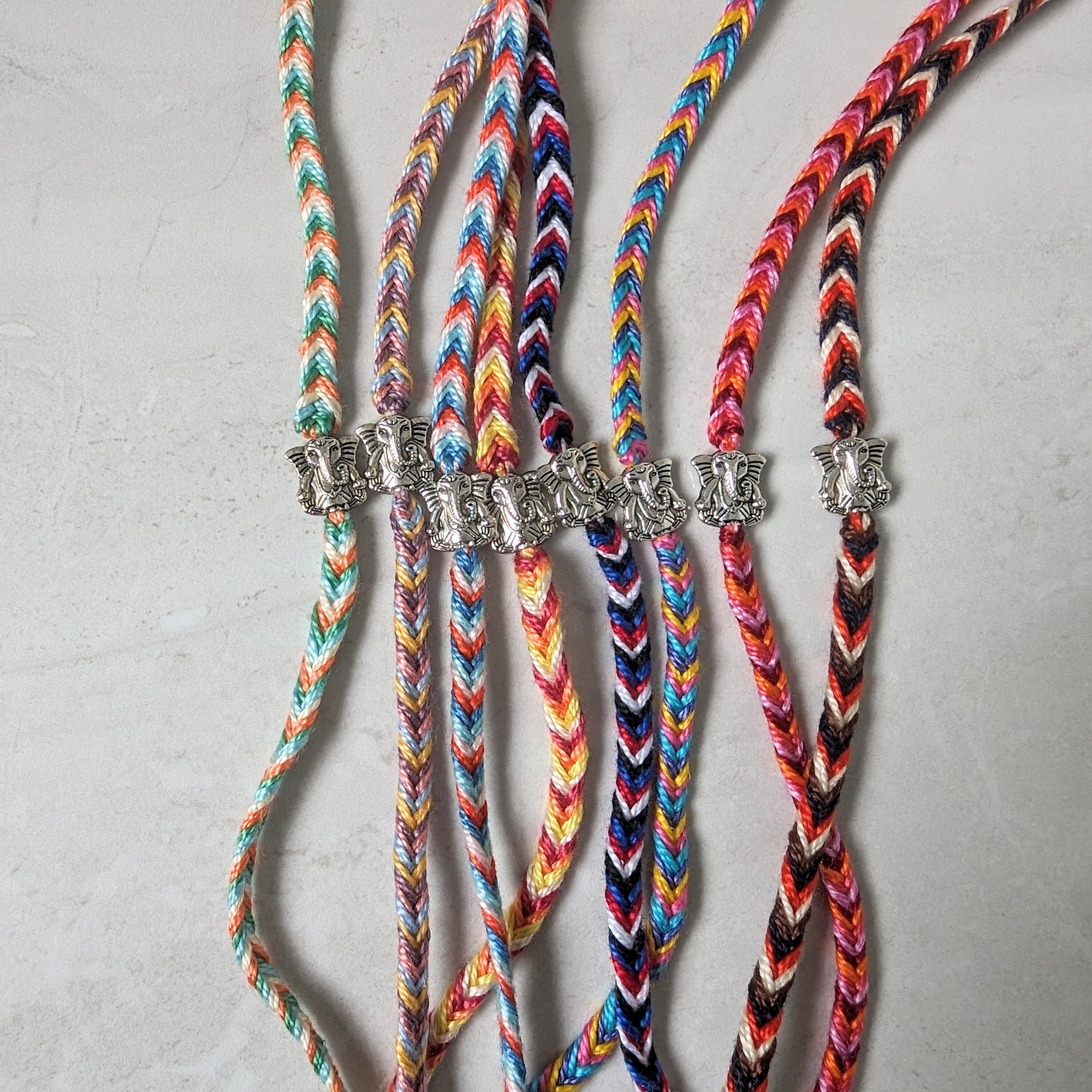 Ganesh Rakhri's - Handmade Colourful Bracelet