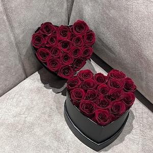 Preserved Rose Heart Box
