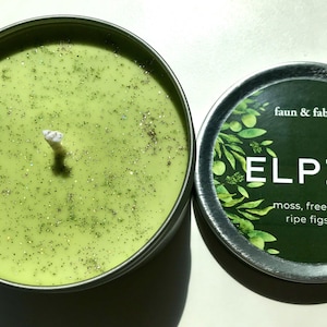 ELPIS [moss, freesia, ripe figs] - 7oz FFXIV Soy Candle