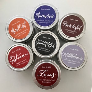 FFXIV Character Candles - 4oz | 100% Soy Wax | Check description for all scents!