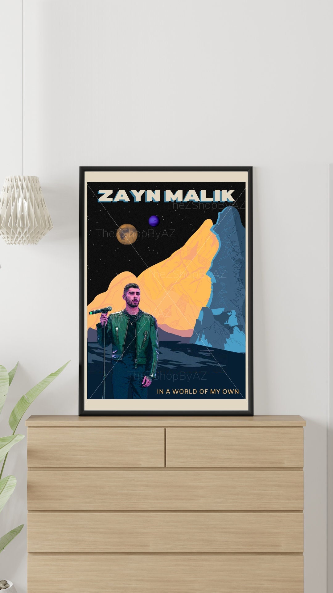 Zayn Malik Boyband Tee, Vintage 90s Homage Shirt for Fans - Bluefink