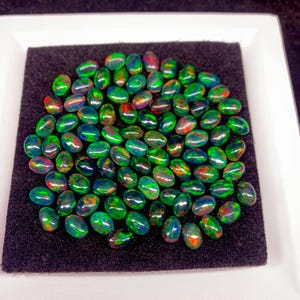 Welo Opal,AAA Grade Opal,Opal Crystal,Black Opal Rough,Natural Ethiopian Opal,AAA Polish Opal Rough,Size 5-7mm,Loose Opal gemstone