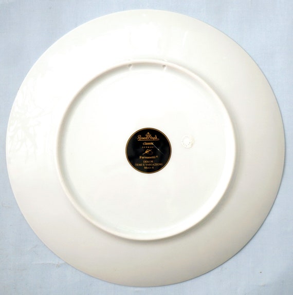 PIERO FORNASETTI - Old Plates 1980s - Tema E Variazioni No. 6