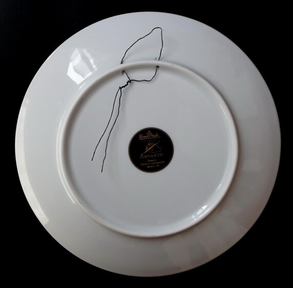 PIERO FORNASETTI - Plate - Tema E Variazioni No. 16 - Lina