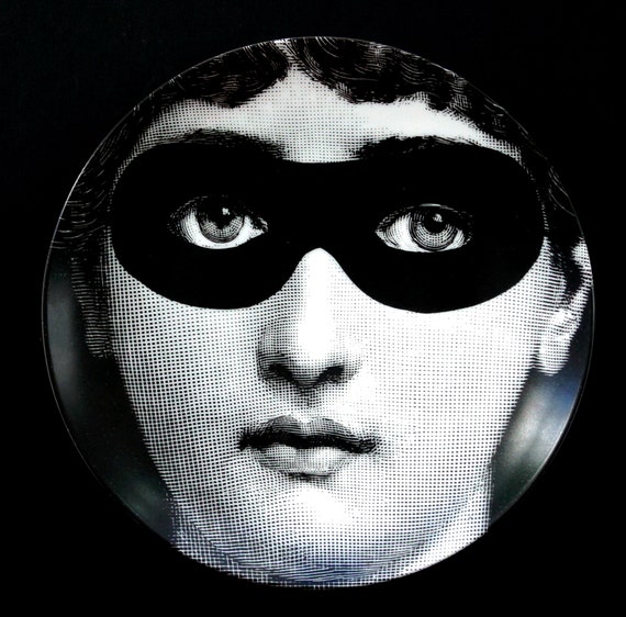 PIERO FORNASETTI - Old Plates - Tema E Variazioni Nr 22 - Lina