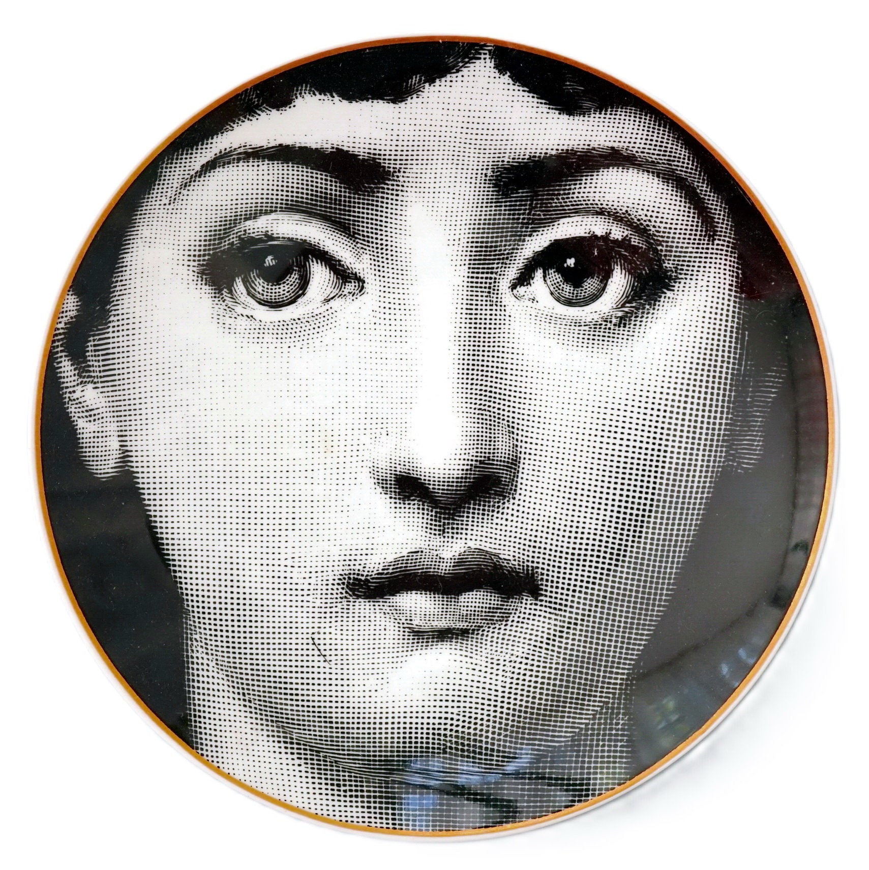PIERO FORNASETTI - Plate - Theme and Variations No. 6 - Lina