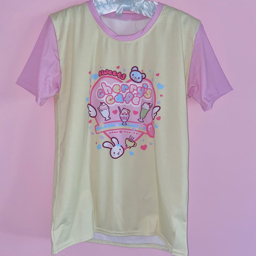 Kidcore Shirt Fairy Kei Yumekawaii Popkei Pastel - Etsy