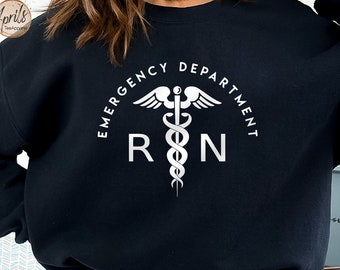 Emergency Department RN Sweatshirt - Nurse Hoodie