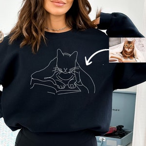 Custom Pet Portrait Sweatshirt, Pet Sweatshirt, Custom Sweatshirt, Dog Sweatshirt, Cat Sweatshirt, Custom Dog Sweatshirt, Custom Pet Sweater