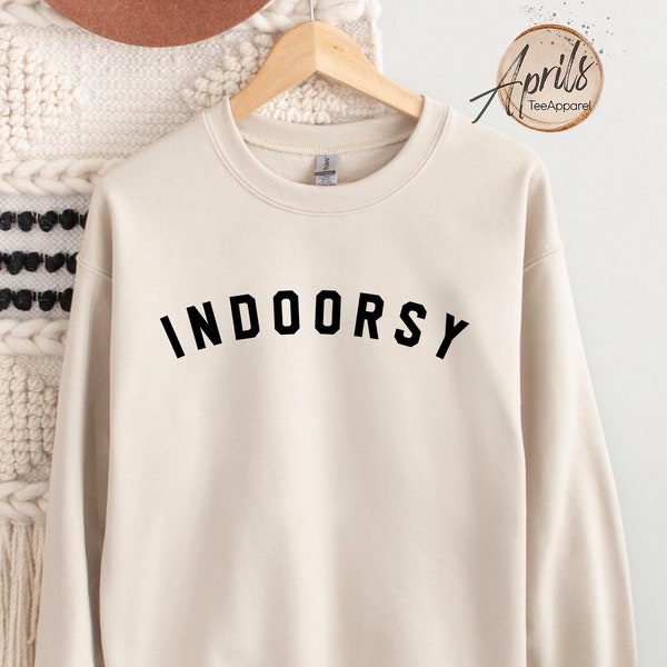 Indoorsy Sweatshirt, Indoorsy Hoodies, Homebody Sweatshirt, Cozy Sweatshirt, Fall Sweatshirt, Oversized Sweatshirt, Slouchy Sweatshirt