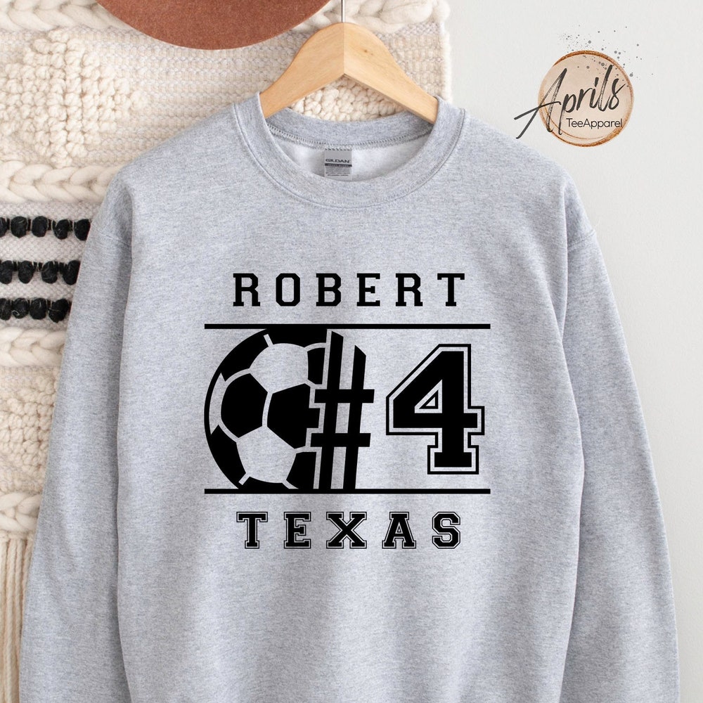 Custom Soccer Sweatshirt Or Hoodie, Soccer Hoodie, Soccer Sweatshirt, Soccer Mom Hoodie, Personalized Soccer Hoodie, Soccer Team Hoodie Printhoodies