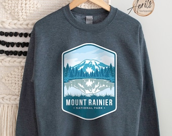 Mount Rainier National Park Sweatshirt: Washington State Hoodie