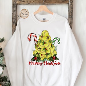 Merry Christmas Softball Sweatshirt: Xmas Sports Gift