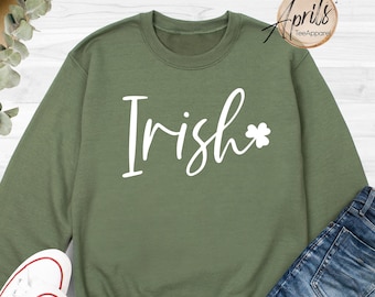 Irish Shamrock Sweatshirt: Lucky St. Patrick's Day Hoodie