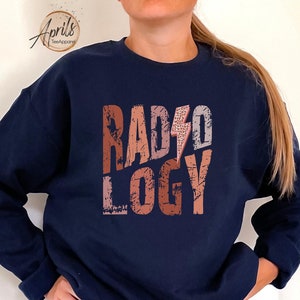 Radiology Sweatshirt: Rad Tech Leopard Print Hoodie