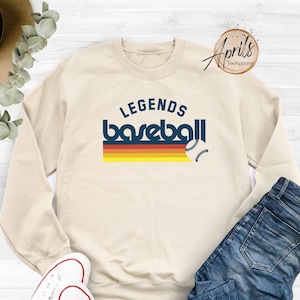 Custom Baseball Legends Sweatshirt or Hoodie