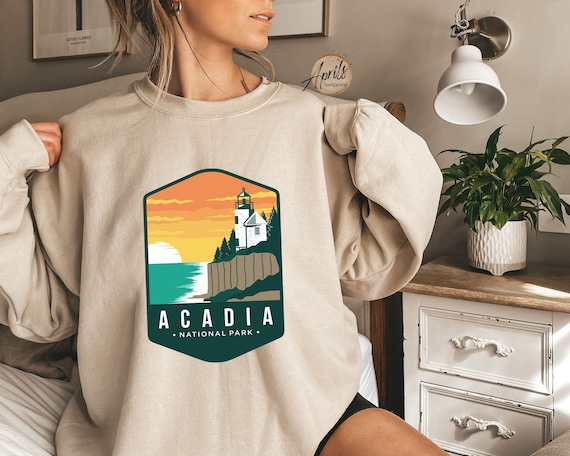 Acadia National Park Sweatshirt: Maine Nature Hoodie