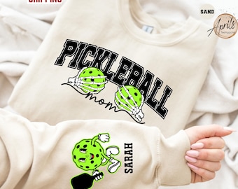 Custom Pickleball Sweatshirt - Sporty Gift Hoodie