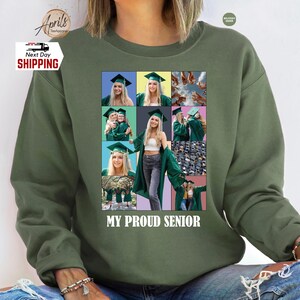 Custom Photo Graduation 2026 Sweatshirt, Senior Hoodie, Custom Family Graduation Sweatshirt, Custom Text Hoodie, Personalized Sweatshirt
