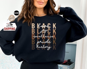 Black History Month Sweatshirt: African American Pride Hoodie